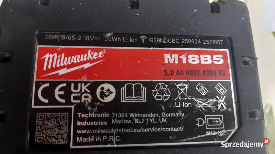 Wiartarko wkrętaka Milwaukee M18 FUEL FPD3 175Nm Susz