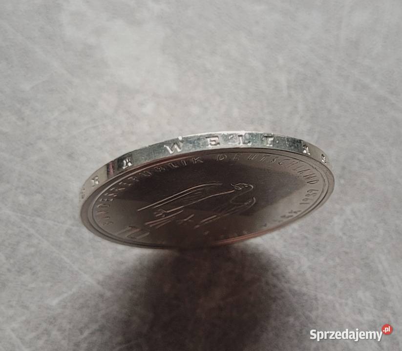 J38 NIEMCY RFN srebro 10 Marek 1989 r Hamburg