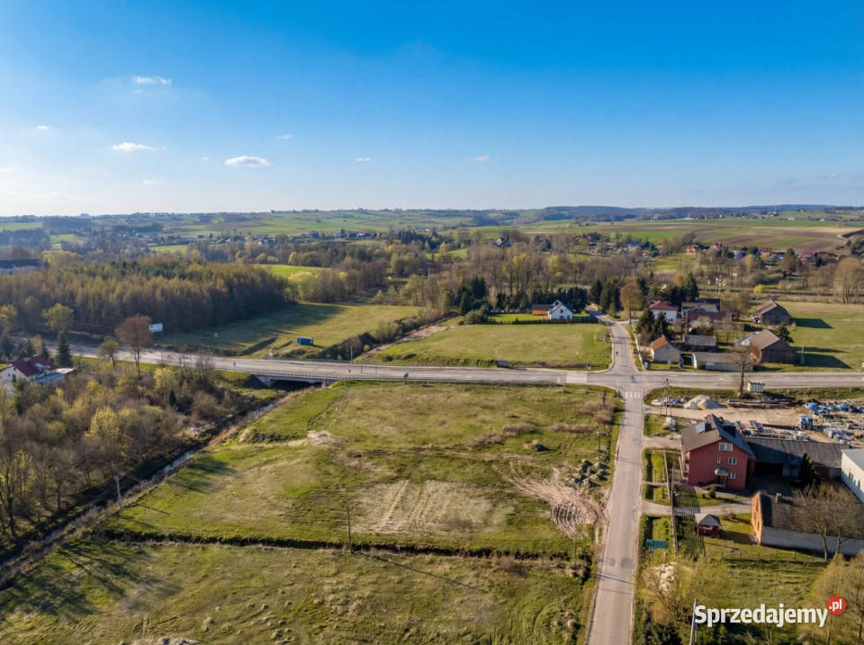 Działka usługowa z WZ DK 87 2 S7 Sprzedaż Szczepanowice