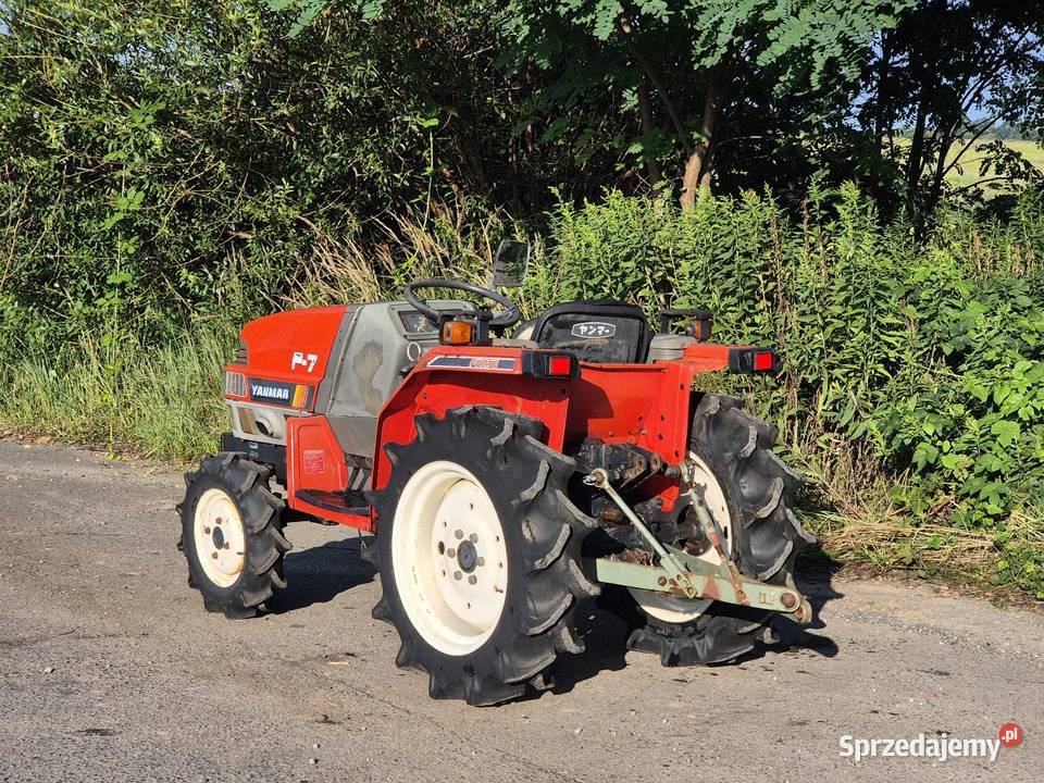 Traktorek traktor YANMAR F7D 16 44 Napęd 4x4 dolnośląskie Małuszyn sprzedam