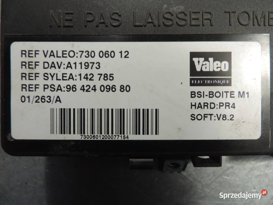 BSI CITROEN BERLINGO I 19 D 9642409680