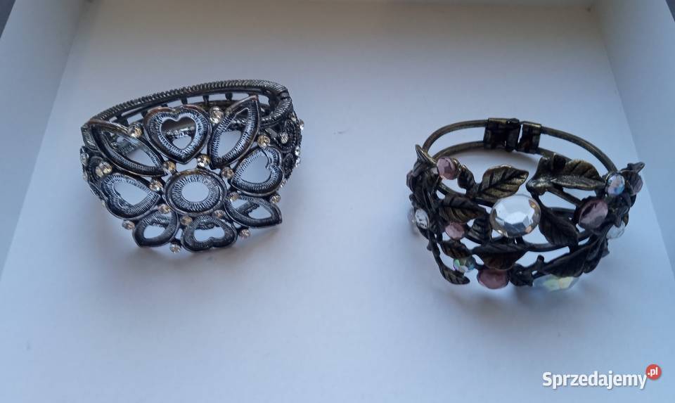 Bransoletka metalowa Vintage 4 podkarpackie Stalowa Wola