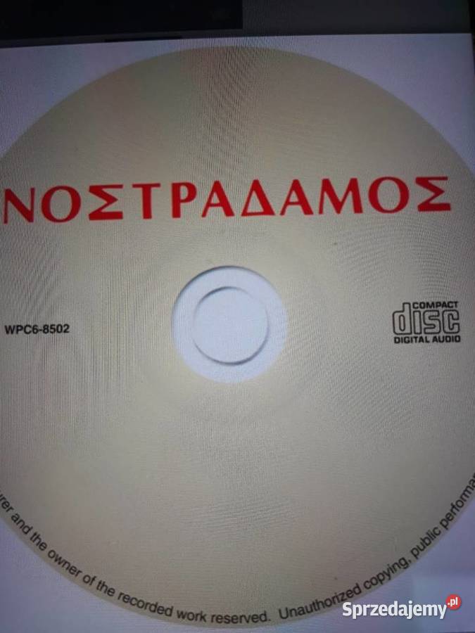 Perełka greckiego Prog Rocka NOSTRADAMOS Rzeszów sprzedam