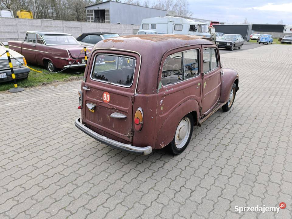 Fiat 500C Topolino Belvedere Projekt do Zgierz