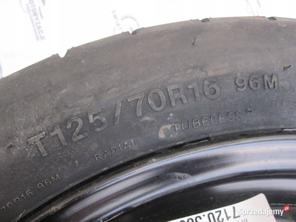 AUDI A3 II 8P GOLF V LEON II koło dojazdowe Kielce