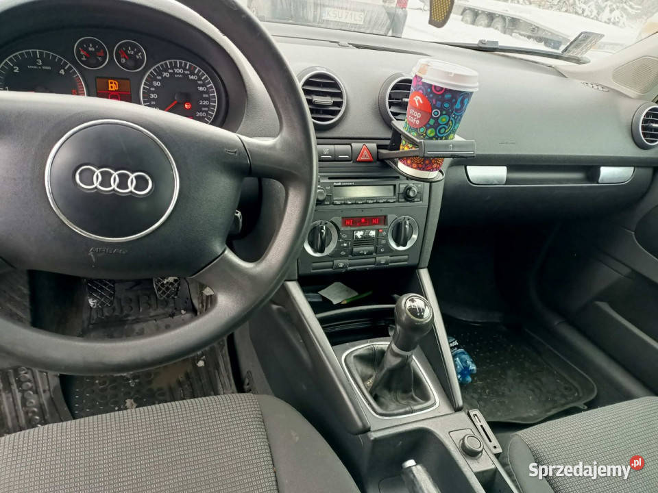 Audi A3 3drzwiowe Audi A3 20TDI 140 03r 8P małopolskie Tarnów
