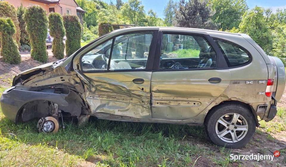 Renault Scenic RX4 20 4x4 benzynagaz ROZBITEK małopolskie Wieliczka
