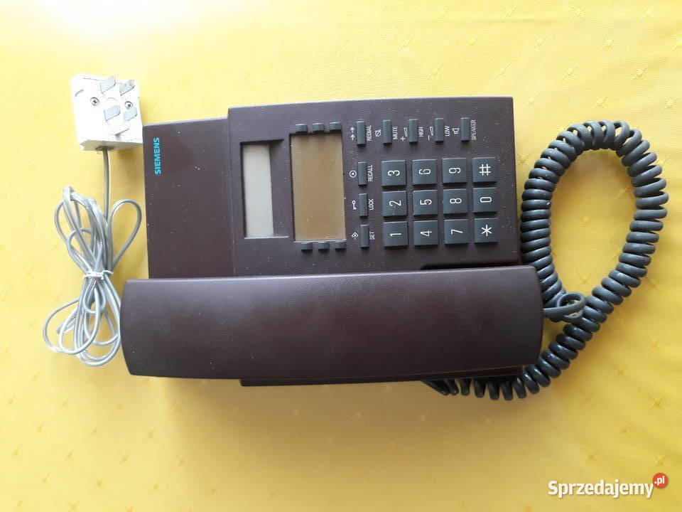 Telefon stacjonarny marki SIEMENS typ Euroset 812 - Sprawny