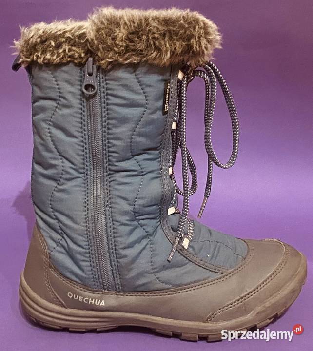 Buty turystyczne śniegowce Quechua SH500 XWarm tkanina Dla Dziecka sprzedam