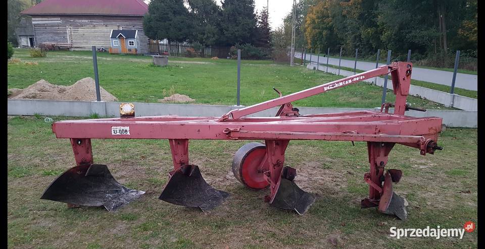 Pług zagonowy Duży 4x40 wysoka i zrywalna Dąbrowa Tarnowska