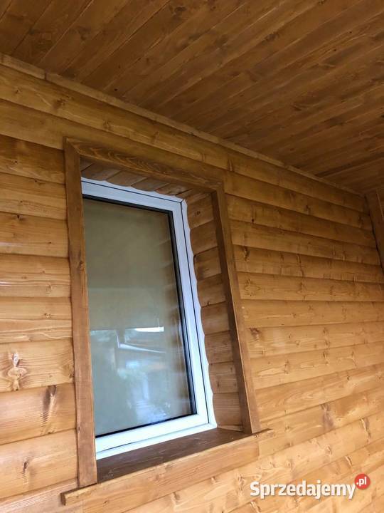 Elewacja z Drewna PółBal Prosta Żabno