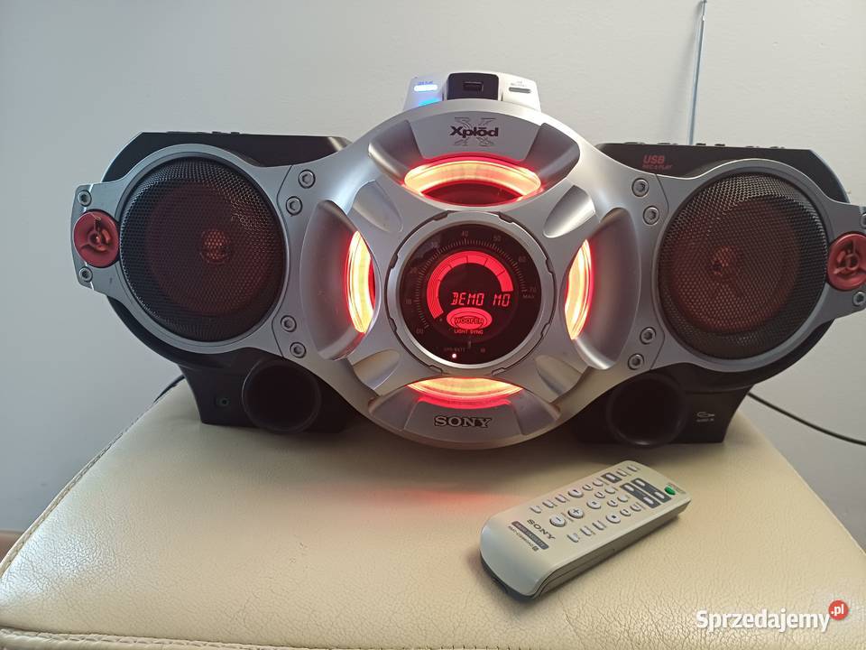 Radiomagnetofon Sony CFDRG880CP CD MP3 Kaseta Gorzów Wielkopolski sprzedam