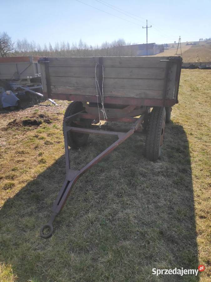 Przyczepa sztywna bez papierów nieuszkodzony sprzedam