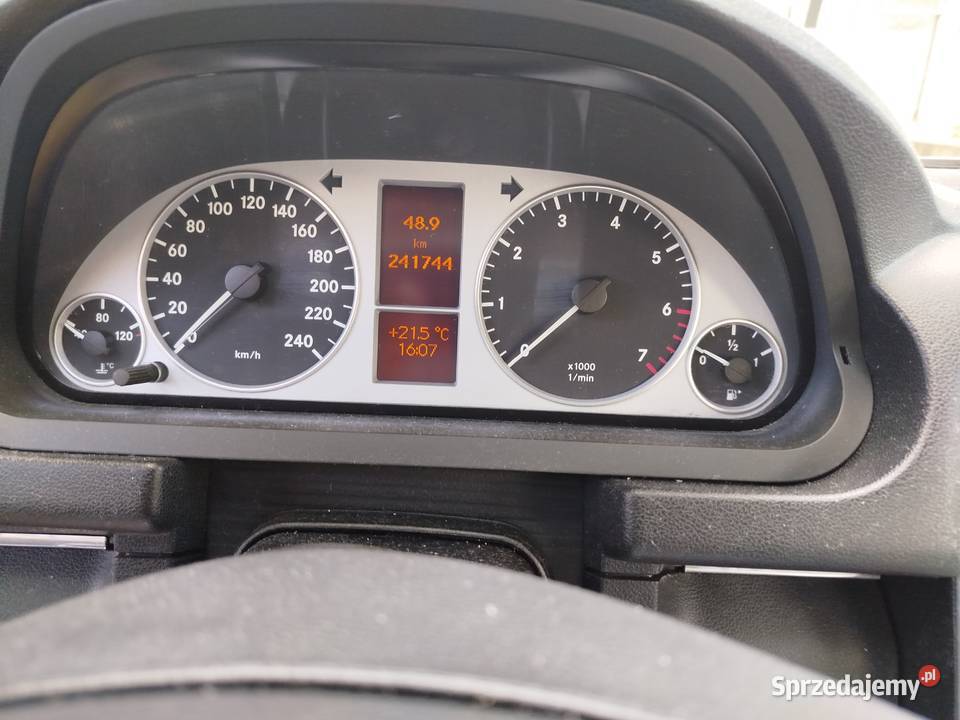 Mercedes Benz B 170 2007 benzyna benzyna śląskie Częstochowa