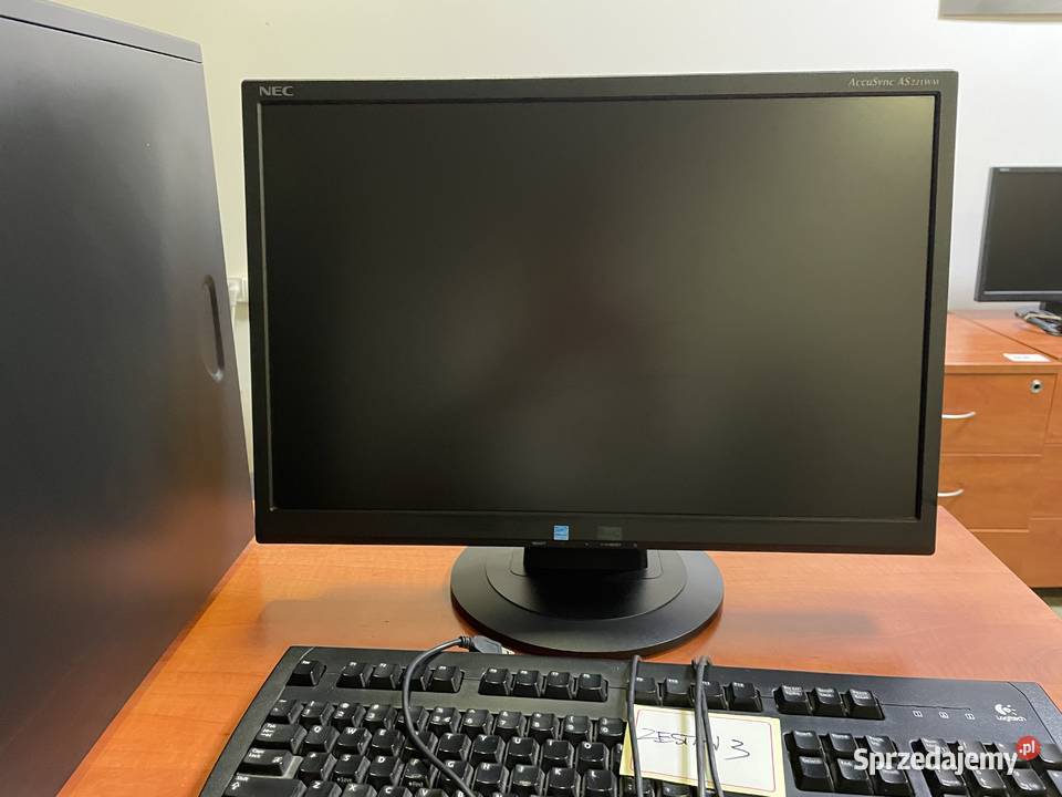 Zestaw komputer monitor klawiatura