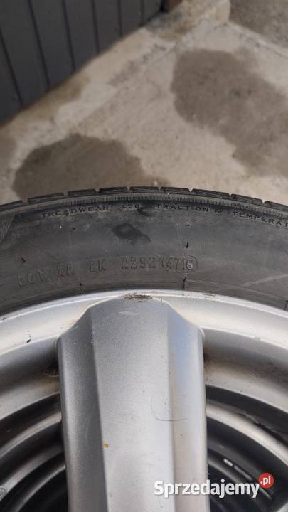 Felgi aluminiowe z oponami lato 20555R16 śruby Czarzyzna