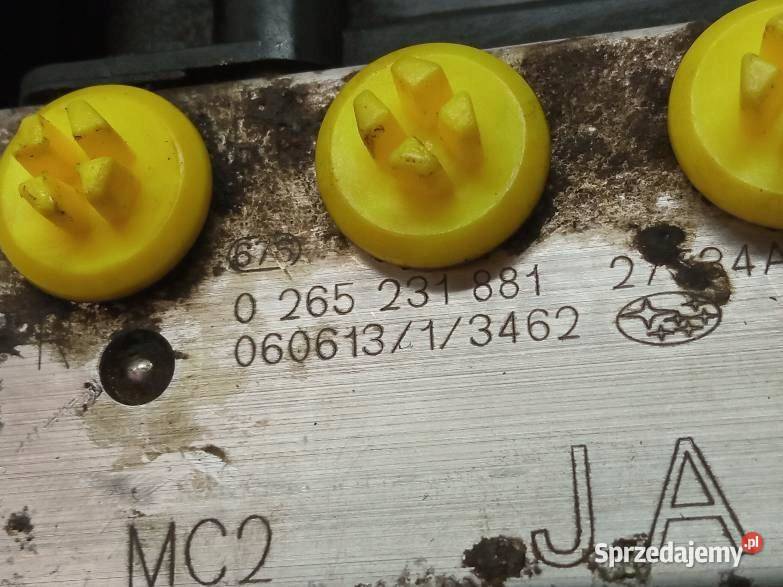 POMPA ABS 0265800600 0265231881 Subaru Legacy IV osobowe sprzedam