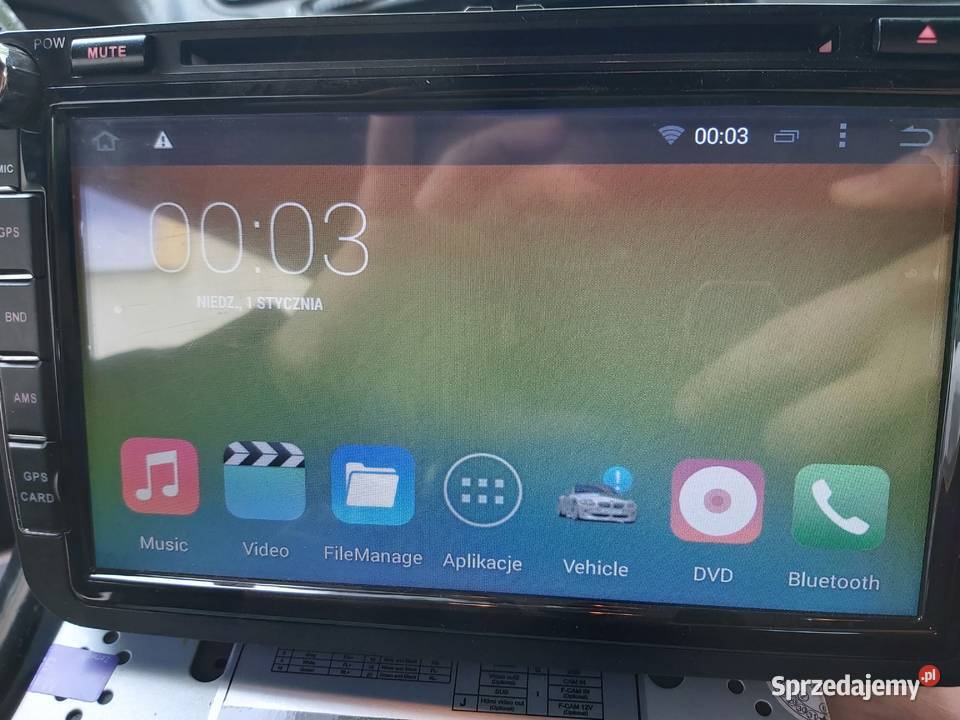 Radio dotykowe Android vw scirocco Passat Leon Radioodtwarzacze Żnin