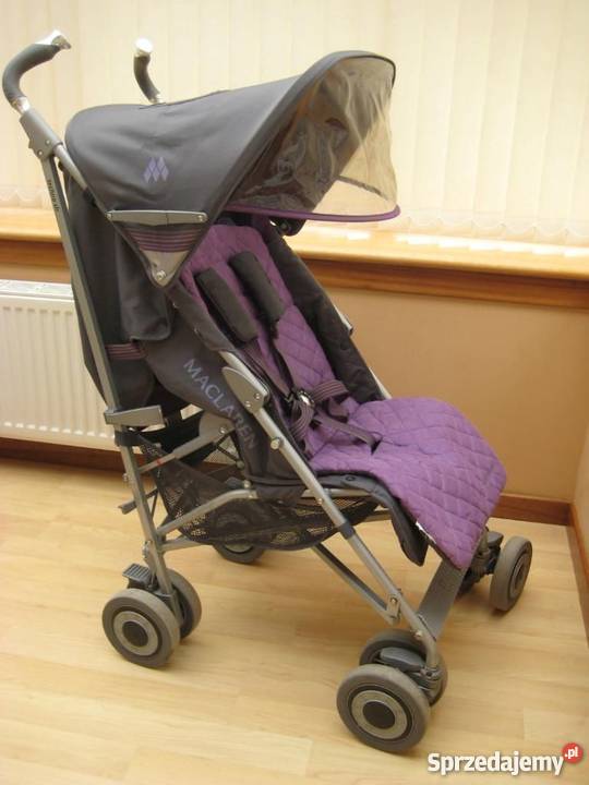 Wózek spacerowy Maclaren XLR Purple parasolka Wózki Wołomin sprzedam