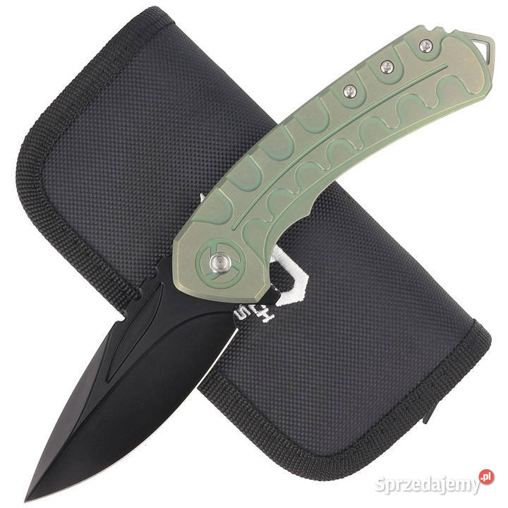 Nóż składany Bestech Buwaya Retro Green Titanium sprzedam