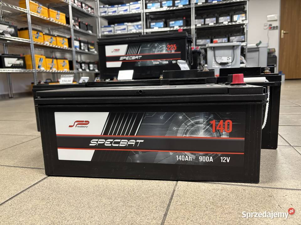 Akumulator 140ah 900a Specbat Zduńska Wola sprzedam