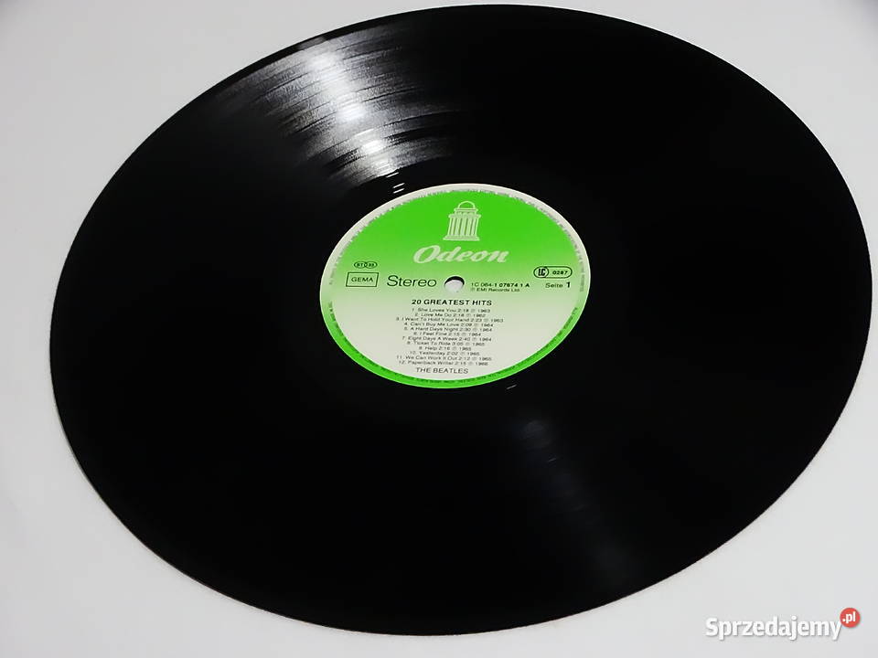 The Beatles 20 Greatest Hits Odeon 1C 06407 674 Muzyka