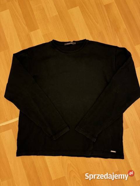 Bluza męska River Island L czarna z długim Częstochowa