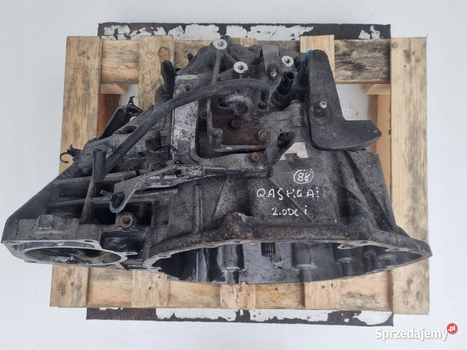 Nissan Qashqai J10 20 DCI SKRZYNIA BIEGÓW manual Rudka