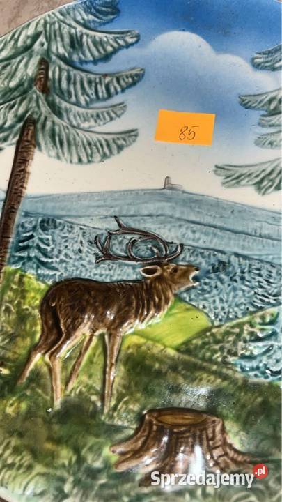 Patera Głuszec Jeleń Made in Western Germany Gdańsk