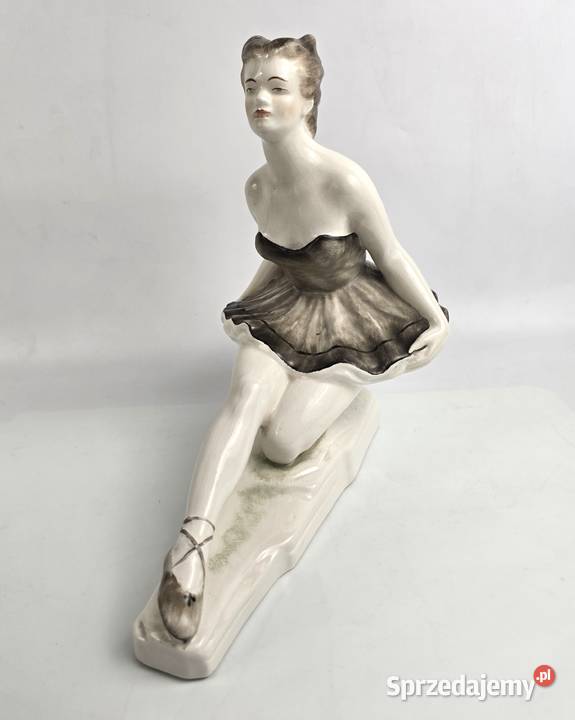 Balerina figurka w stylu Art Deco Olh Sndor