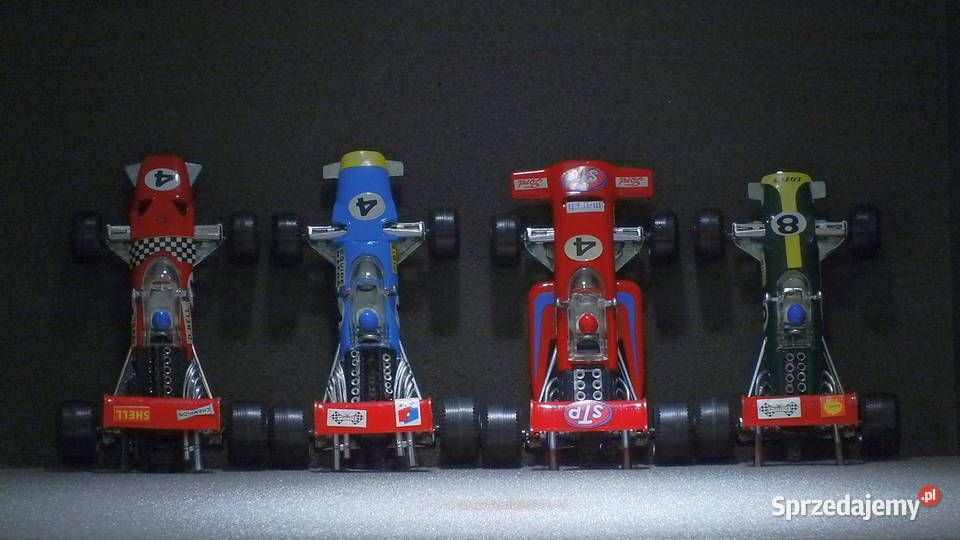 4x Polistil Ferrari F1 Lotus Climax 132 Made in