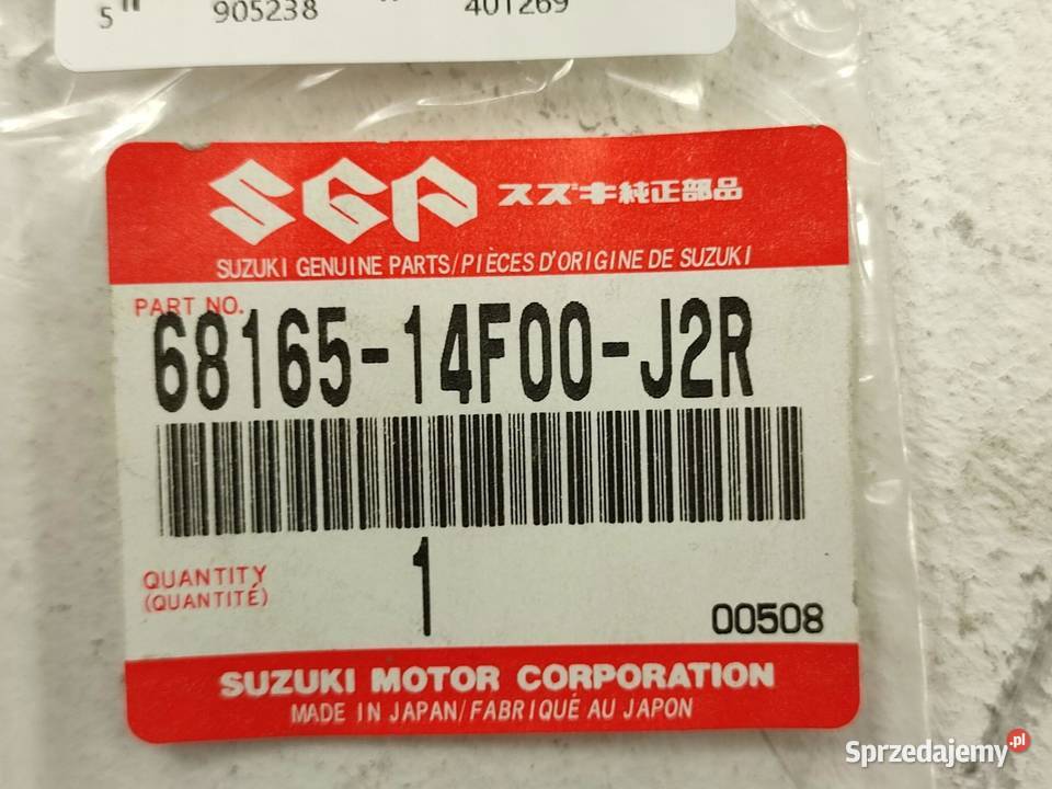 NAKLEJKA SUZUKI SUZUKI AN250 19981999