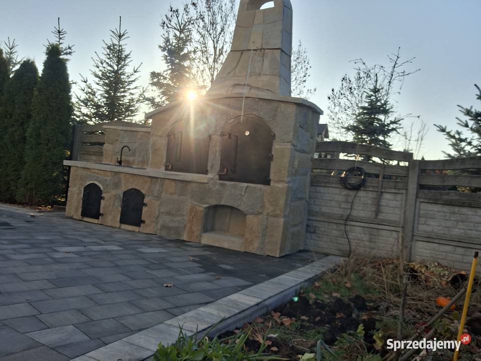 Wędzarnia grill zestaw ze zlewem Niestachów sprzedam