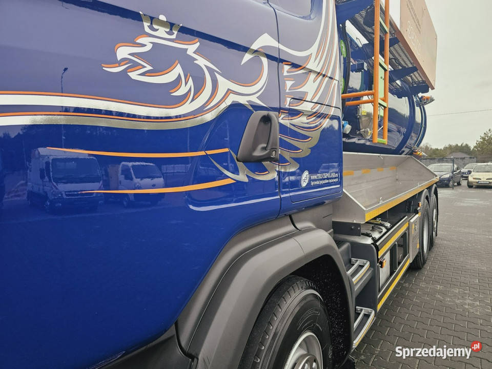 Scania Amphitec VORTEX ATEX Ładowarka próżniowa 360KM Daleszyce