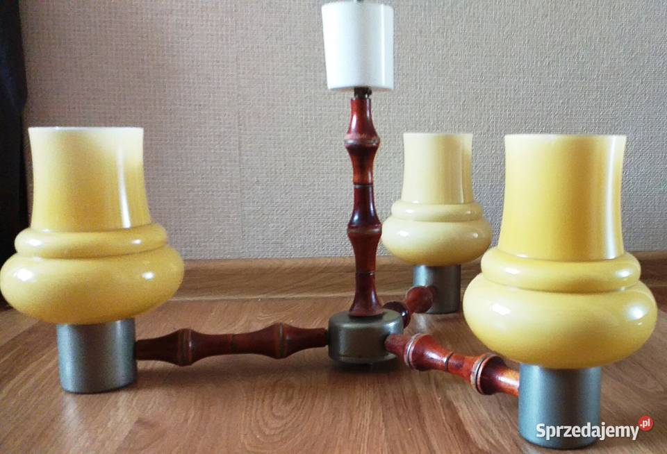 Żyrandol z żarówkami energooszczednymi Gliwice sprzedam