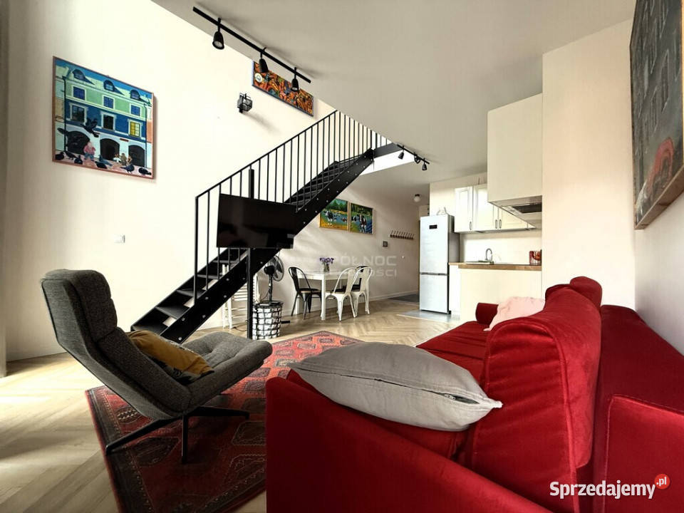 Apartament poziomowy w pełni umeblowany Zamość 64.73m2