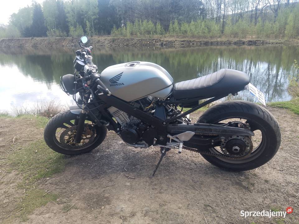 Honda Szybsza wygląda Cafe racer na kawę i Jelenia Góra