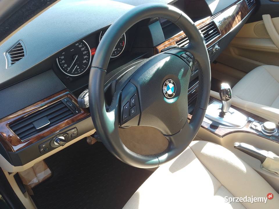 BMW E60 523i 190 Automat Serwis Bezwypadkowy 190KM łódzkie Zduńska Wola