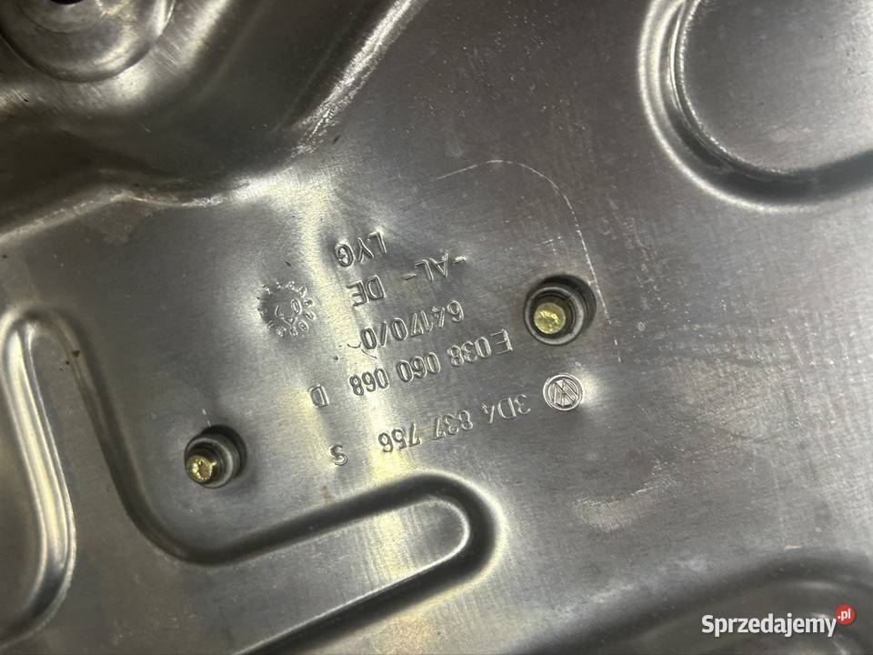 Mechanizm podnośnik szyby prawy przód VW Phaeton Jarosław