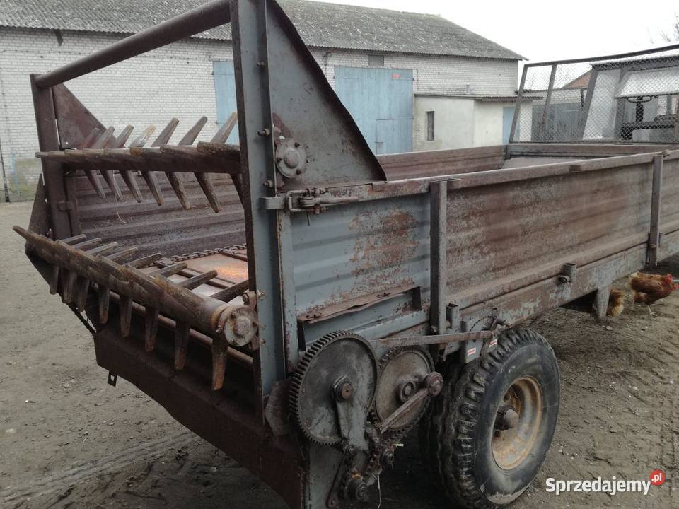 Rozrzutnik obornika Agromet łódzkie sprzedam