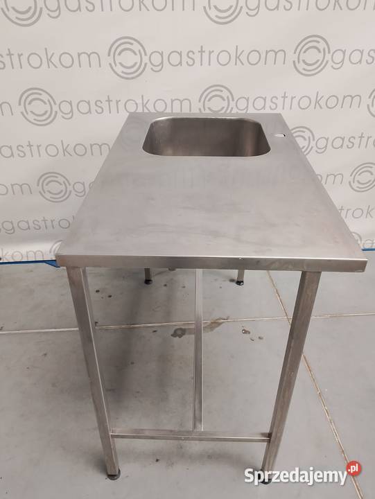 Stół ze zlewemL i wzmocnieniami 100x60x85 bez Wrocław