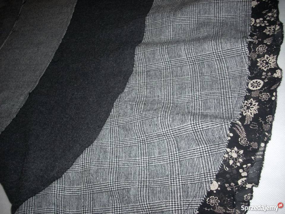 Spódnica jesienna Tweed Melanż j NOWA 38 40 M L Nowy Sącz