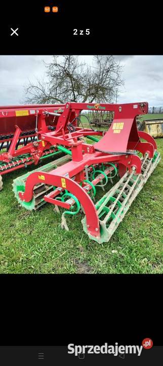 Agregat uprawosiewny 25m Agrotom nieuszkodzony Sośno sprzedam