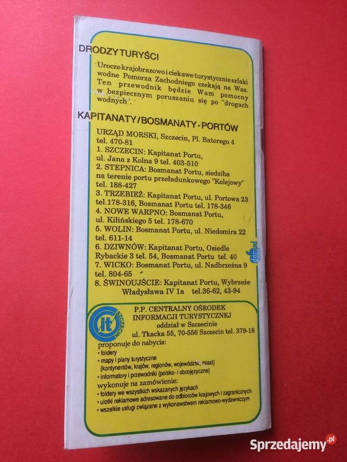 541 Turystyczne Szlaki Wodne Województwa Antykwariat zachodniopomorskie Szczecin sprzedam