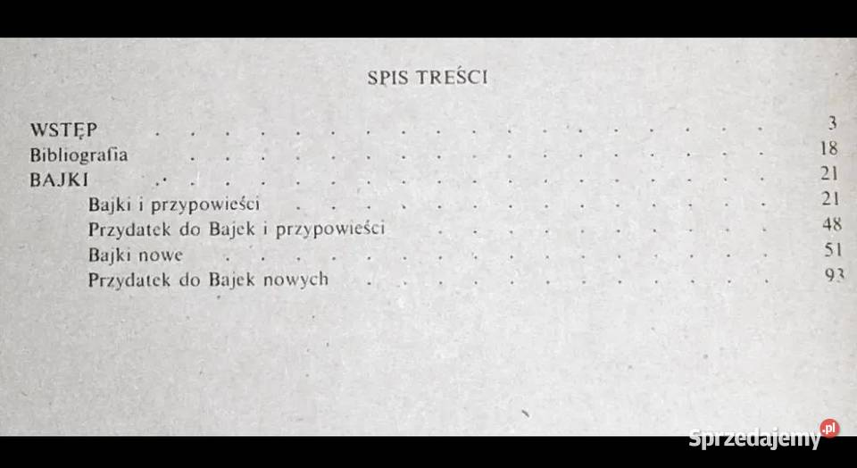 Bajki Ignacy Krasicki Chełm