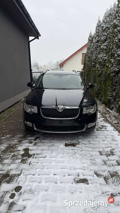 Skoda Superb II 20tdi Xenon Skóra Navi PDC mały Rok produkcji 2012 Superb dolnośląskie Kąty Wrocławskie