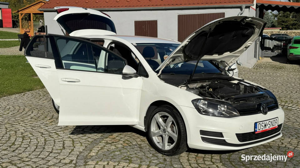 Volkswagen Golf VII 12 TSI 87 5drzwi Bały 2 kpl biały Strzegom