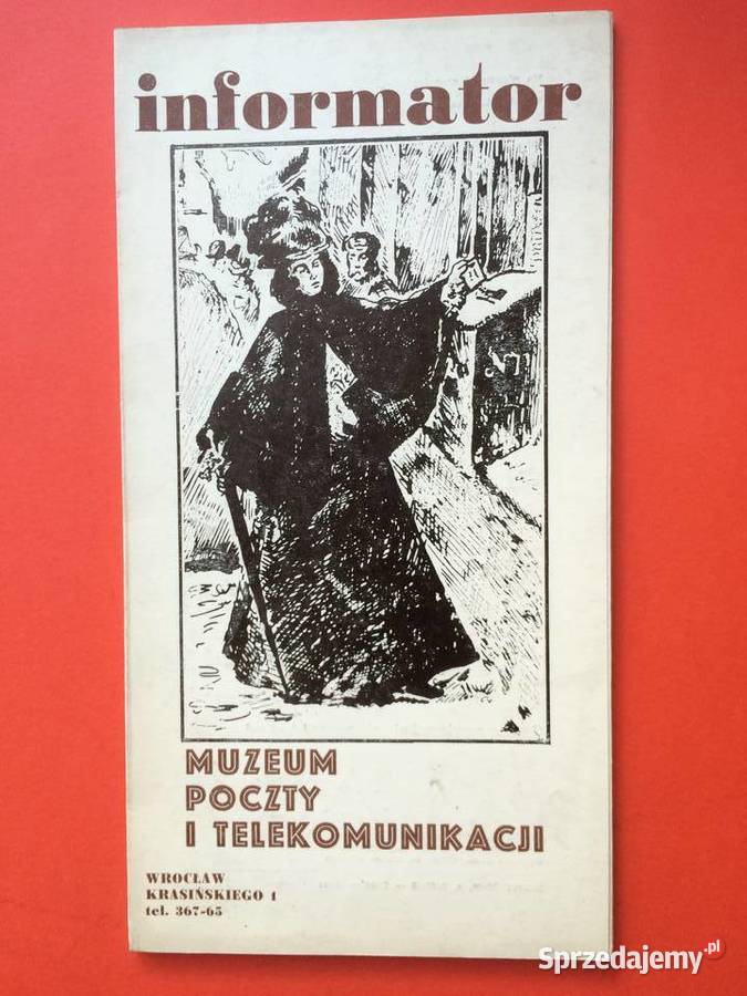 2568 Informator Muzeum Poczty I Telekomunikacji zachodniopomorskie Szczecin sprzedam