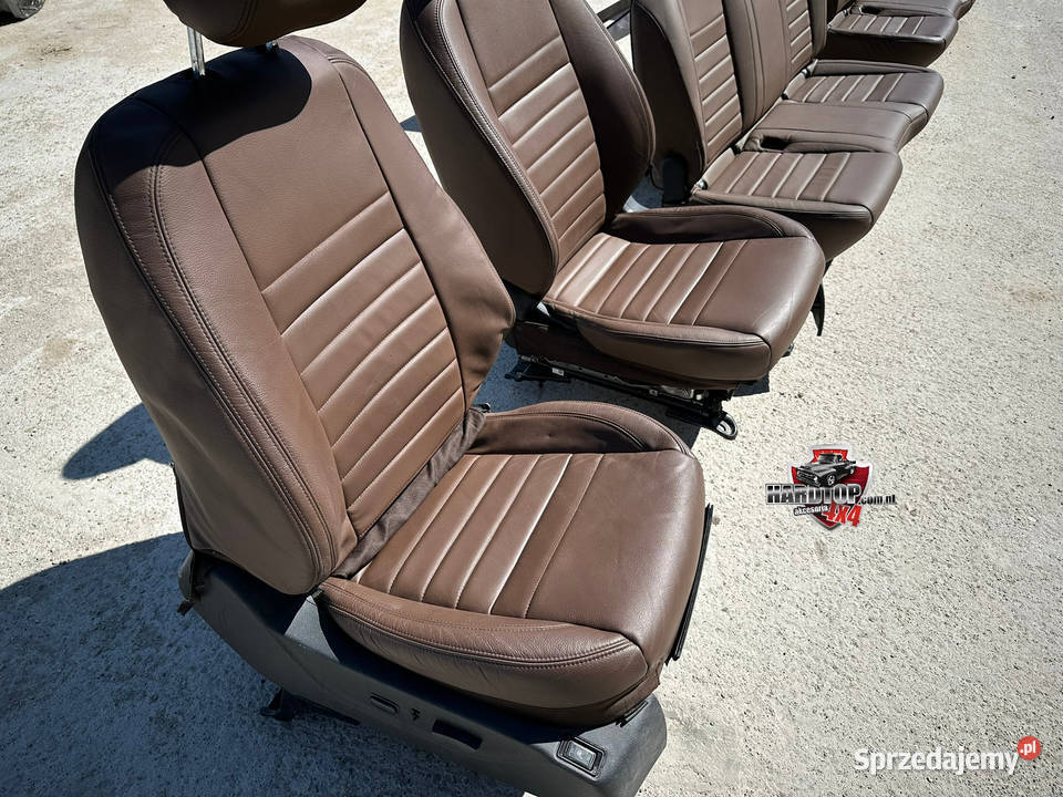 FOTELE Oryginalne Zestaw Skóra KOMPLET Mercedes warmińsko-mazurskie Pasłęk