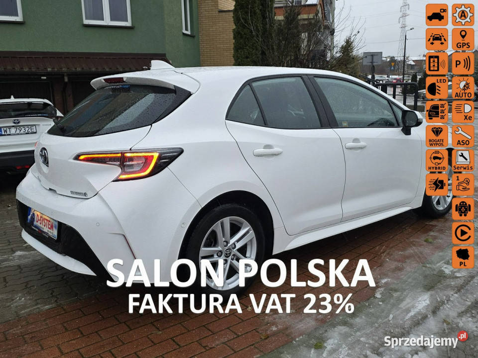 Toyota Corolla 22rSalon Polska HYBRID Gwarancja Corolla Białystok